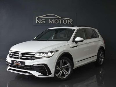 Usado VW Tiguan R-line 150 CV (110 kW) 2021 Blanco SUV