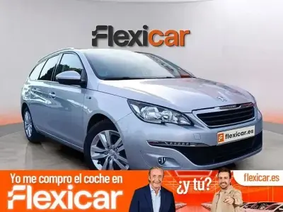 Usado Peugeot 308 SW Access 110 CV (80 kW) 2017 Gris Familiar