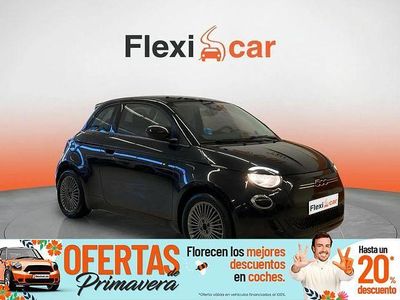 Usado Fiat 500e Action 69 kW (95 CV) 2022 Negro Utilitario