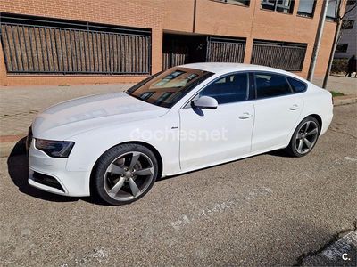Usado Audi A5 Sportback S-Line 143 CV (105 kW) 2013 Blanco Utilitario