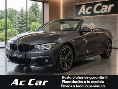 Usado BMW 430 Cabriolet Comfort Edition 252 CV (185 kW) 2019 Gris Descapotable