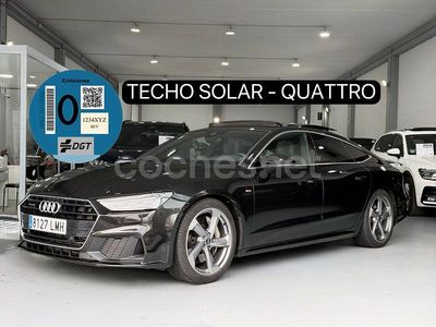 Usado Audi A7 S-Line 299 CV (219 kW) 2021 Negro Berlina