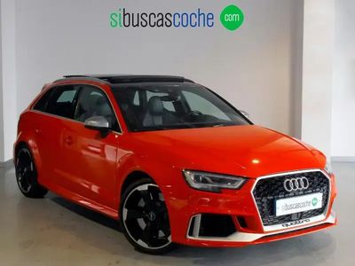 Usado Audi RS3 400 CV (294 kW) 2018 Rojo Berlina