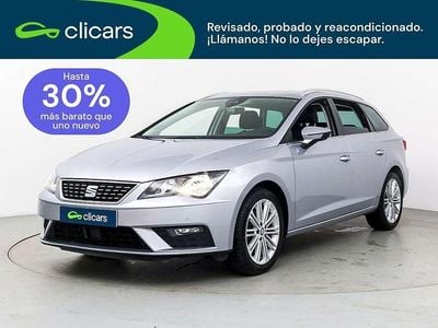 Usado Seat Leon ST XCELLENCE 131 CV (96 kW) 2020 Gris Familiar