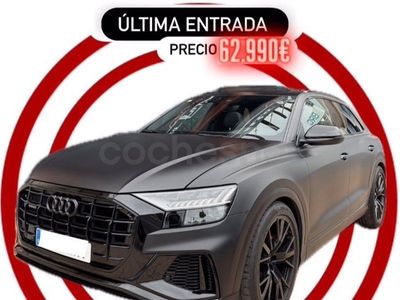 Usado Audi Q8 S-line plus 286 CV (210 kW) 2020 Negro SUV
