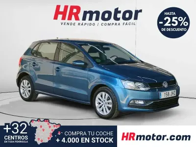 Używany VW Polo Advance 90 KM (66 kW) 2015 Niebieski Sedan/Limuzyna