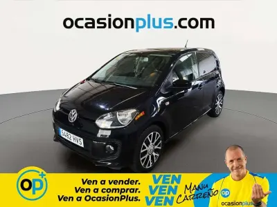 Usado VW up! Highline 75 CV (55 kW) 2014 Negro Utilitario