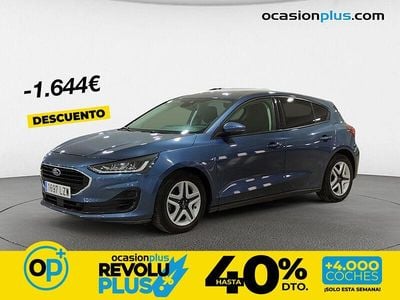 Usado Ford Focus Trend+ 120 CV (88 kW) 2022 Azul Berlina