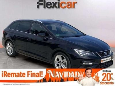 Negro Usado 2019 Seat Leon ST FR Familiar | 13.490 € (Precio justo)
