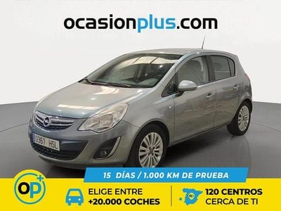 Usado Opel Corsa Selective 86 CV (63 kW) 2013 Gris Utilitario