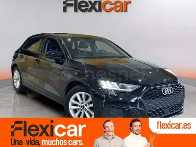Usado Audi A3 150 CV (110 kW) 2021 Negro Berlina