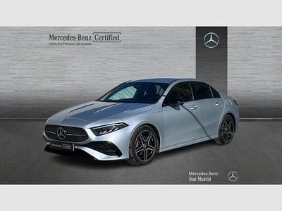 Usado Mercedes A180 AMG line 116 CV (85 kW) 2025 Plata hightech (metalizado) Utilitario