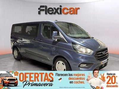 Usado Ford Transit Custom Trend 130 CV (95 kW) 2023 Azul Familiar