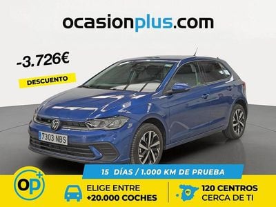 Usado VW Polo 95 CV (69 kW) 2025 Azul Berlina