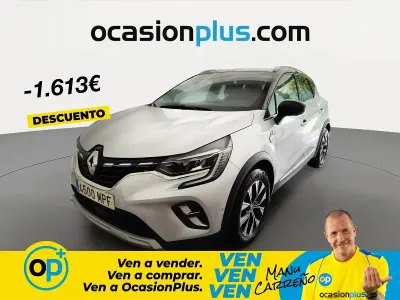 Usado Renault Captur Techno 90 CV (66 kW) 2024 Gris SUV