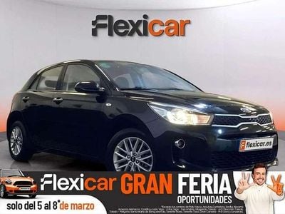Usado Kia Rio 75 CV (55 kW) 2017 Negro Utilitario