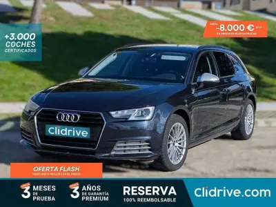 Usado Audi A4 Premium 150 CV (110 kW) 2017 Negro Familiar