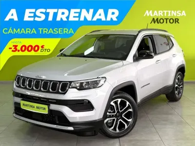 Usado Jeep Compass Limited 131 CV (96 kW) 2023 Plateado SUV