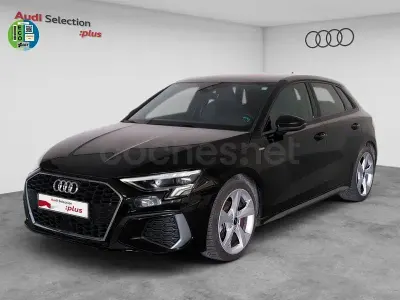 Usado Audi A3 S-Line 150 CV (110 kW) 2024 Negro Berlina