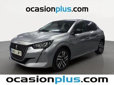 Usado Peugeot 208 Allure 102 CV (75 kW) 2022 Gris Utilitario