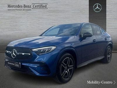 Usado Mercedes GLC300 258 CV (189 kW) 2023 Azul Coupe