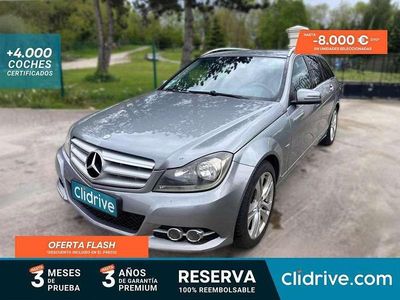 Usado Mercedes C220 Avantgarde 170 CV (125 kW) 2011 Gris Familiar