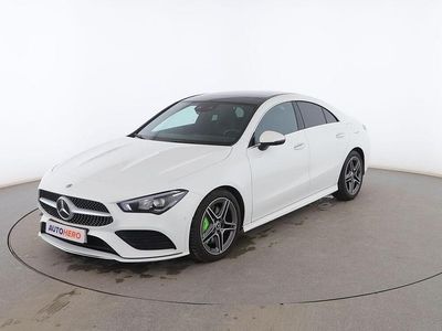 Usado Mercedes CLA200 AMG line 150 CV (110 kW) 2020 Blanco Berlina