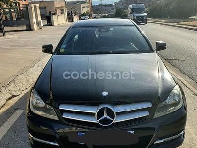 Negro Usado 2011 Mercedes C220 Coupe | 6990 € (Super precio)