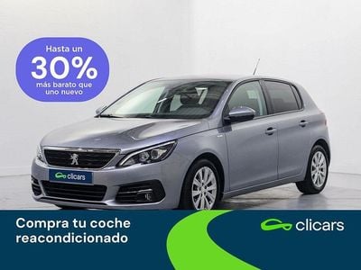 Usado Peugeot 308 Style 110 CV (80 kW) 2018 Gris / plata Berlina