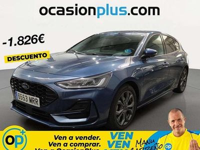 Usado Ford Focus ST-Line 155 CV (114 kW) 2024 Azul Utilitario