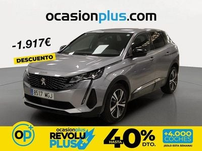 Usado Peugeot 3008 Allure 130 CV (95 kW) 2023 Gris SUV