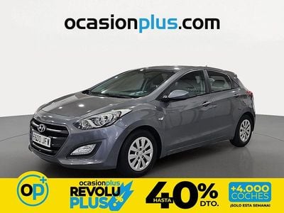 Usado Hyundai i30 90 CV (66 kW) 2015 Gris Utilitario