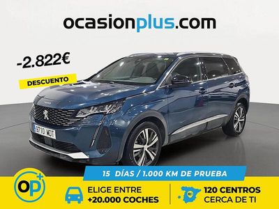 Usado Peugeot 5008 Allure 130 CV (95 kW) 2023 Azul SUV