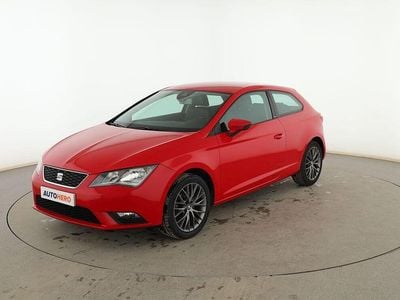 Usado Seat Leon I-Tech 110 CV (80 kW) 2014 Rojo Coupe