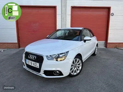 Usado Audi A1 Ambition 86 CV (63 kW) 2014 Blanco Utilitario