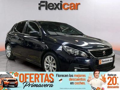 Usado Peugeot 308 Active 130 CV (95 kW) 2020 Negro