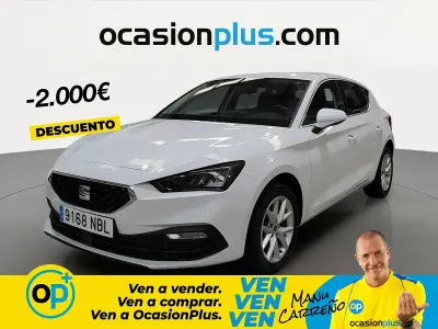 Usado Seat Leon Style 116 CV (85 kW) 2025 Blanco Berlina