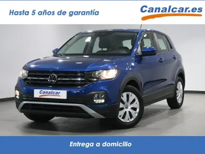Usado VW T-Cross Edition 95 CV (69 kW) 2021 Azul SUV