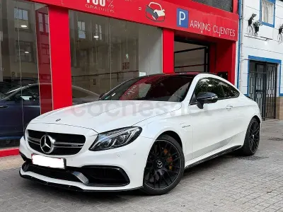 Usado Mercedes C63S AMG 510 CV (375 kW) 2017 Blanco Coupe