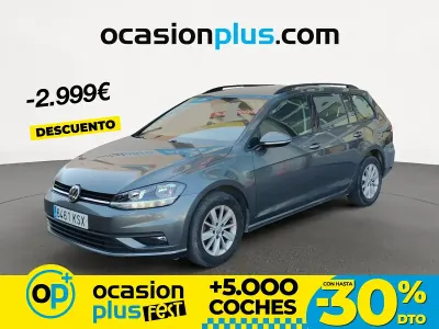 Usado VW Golf VII Business 115 CV (84 kW) 2019 Gris Familiar