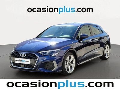 Usado Audi A3 Sportback S-Line 150 CV (110 kW) 2023 Azul Utilitario