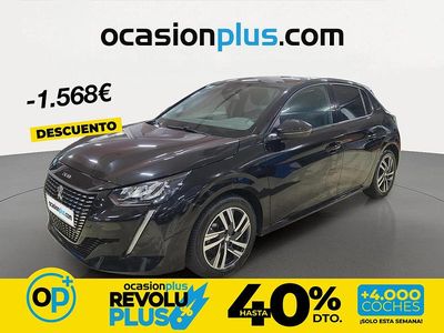 Usado Peugeot 208 Allure 100 CV (73 kW) 2023 Negro Utilitario