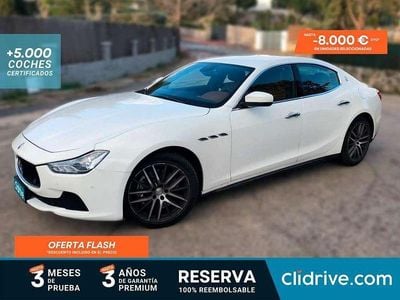 Usado Maserati Ghibli 349 CV (256 kW) 2017 Blanco Berlina