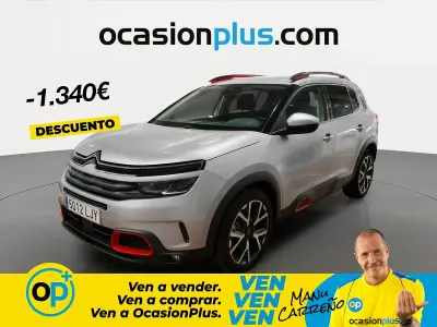 Usado Citroën C5 Aircross Feel 131 CV (96 kW) 2020 Gris SUV