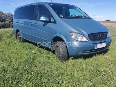 Käytetty Mercedes Viano 116 HP (85 kW) 2007 Sininen Tila-auto