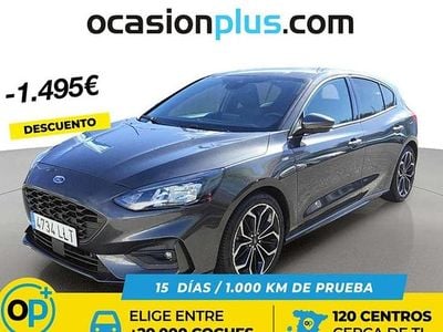 Usado Ford Focus ST-Line 155 CV (114 kW) 2020 Gris Utilitario