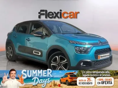 Usado Citroën C3 Feel 83 CV (61 kW) 2022 Verde Utilitario