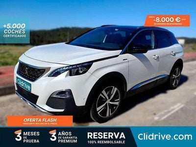 Usado Peugeot 3008 GT-line 131 CV (96 kW) 2018 Blanco SUV