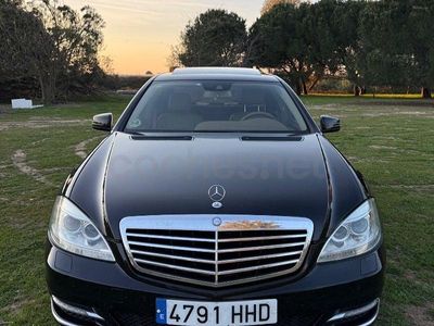 Usado Mercedes S350 258 CV (189 kW) 2012 Azul Berlina