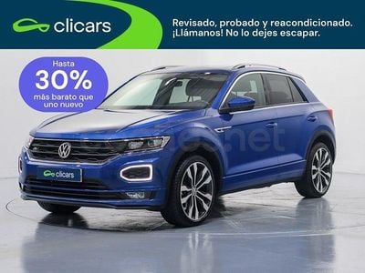 Usado VW T-Roc Sport 150 CV (110 kW) 2019 Azul SUV